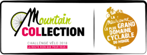 logo Mountain collection Maurienne Tourisme 2018 challenge vélo routes fermées