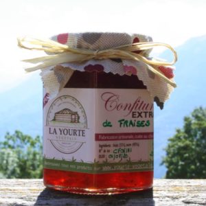 confiture fruits rouges La Yourte Végétale AL Savoie