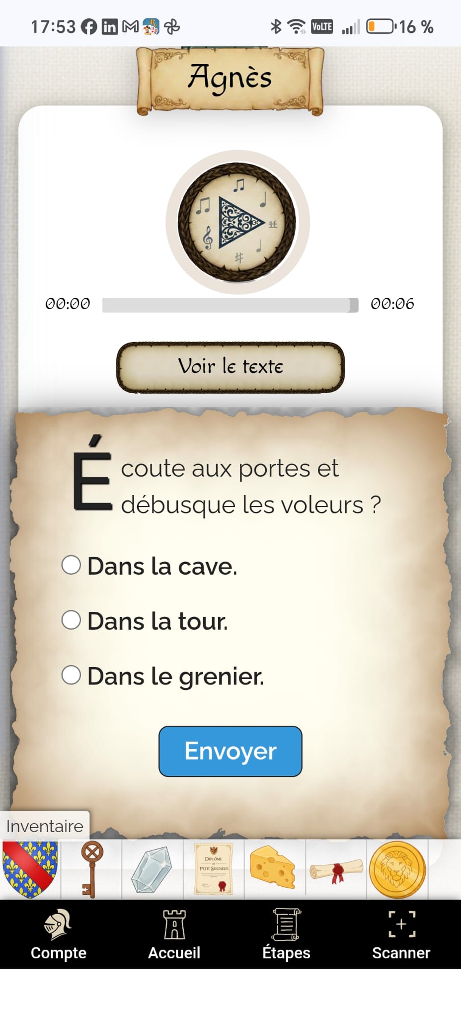 Parcours La Chambre 4