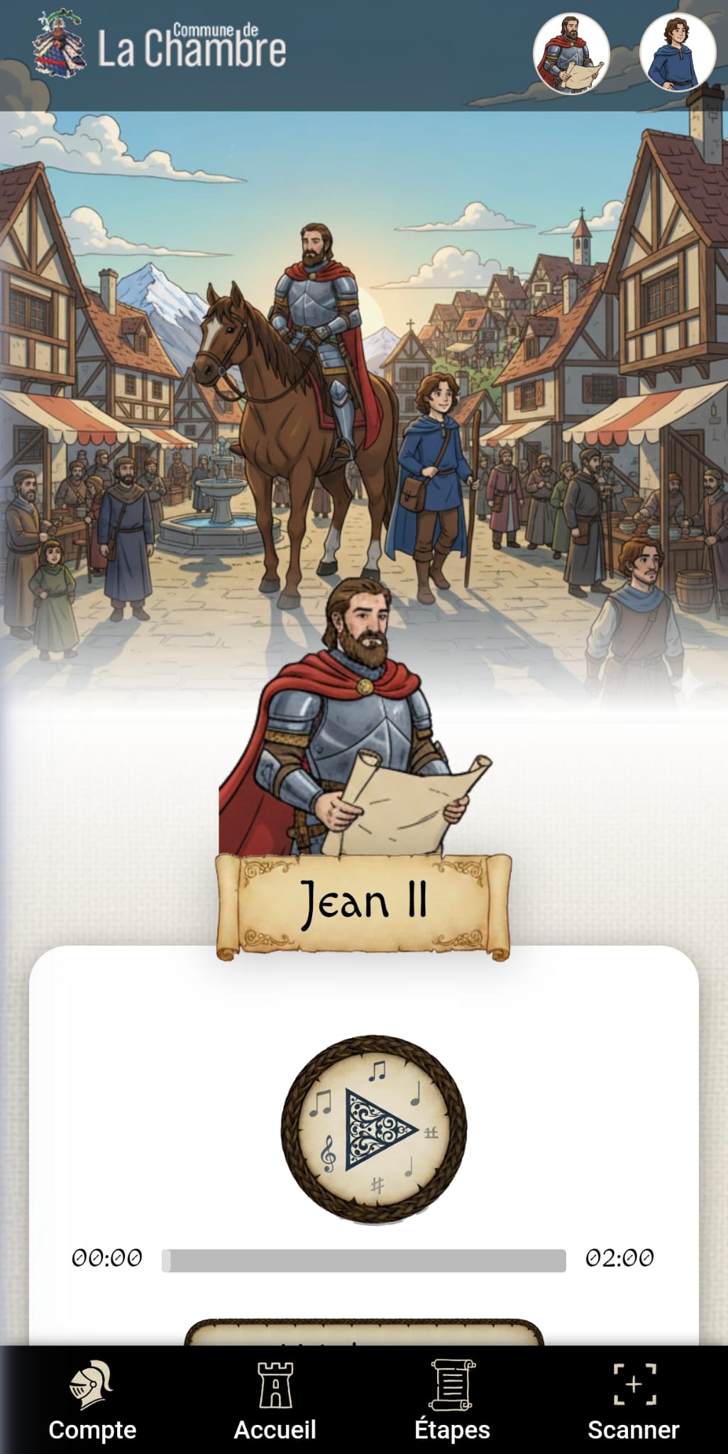 Parcours La Chambre 1